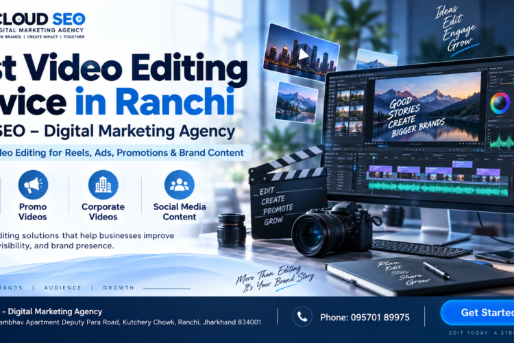 Best Video Editing Service in Ranchi